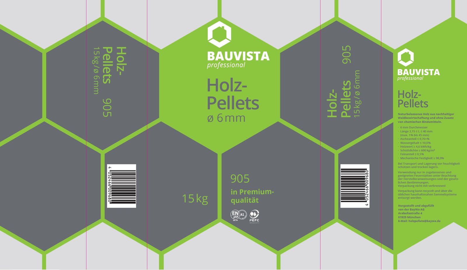 Bauvista Holzpellets