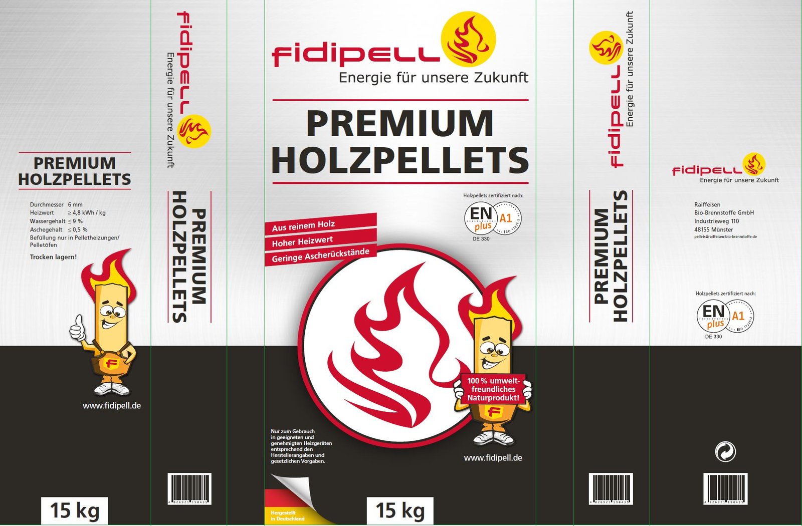 Fidipell Premium Holzpellets