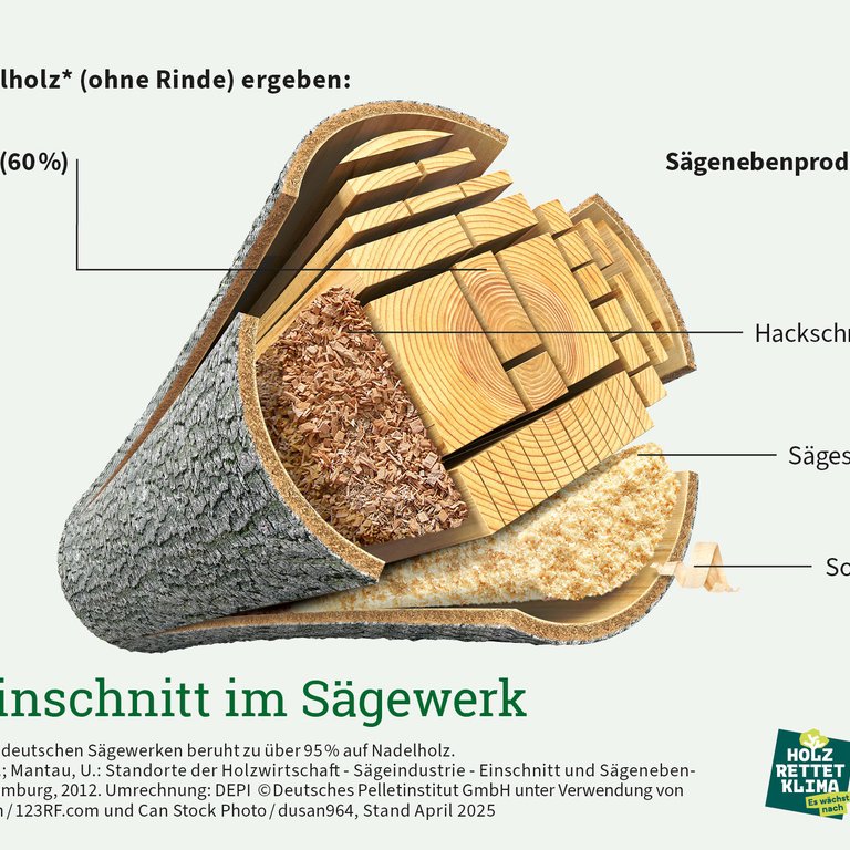 Holz leistet einen wichtigen Beitrag zur Wärmewende