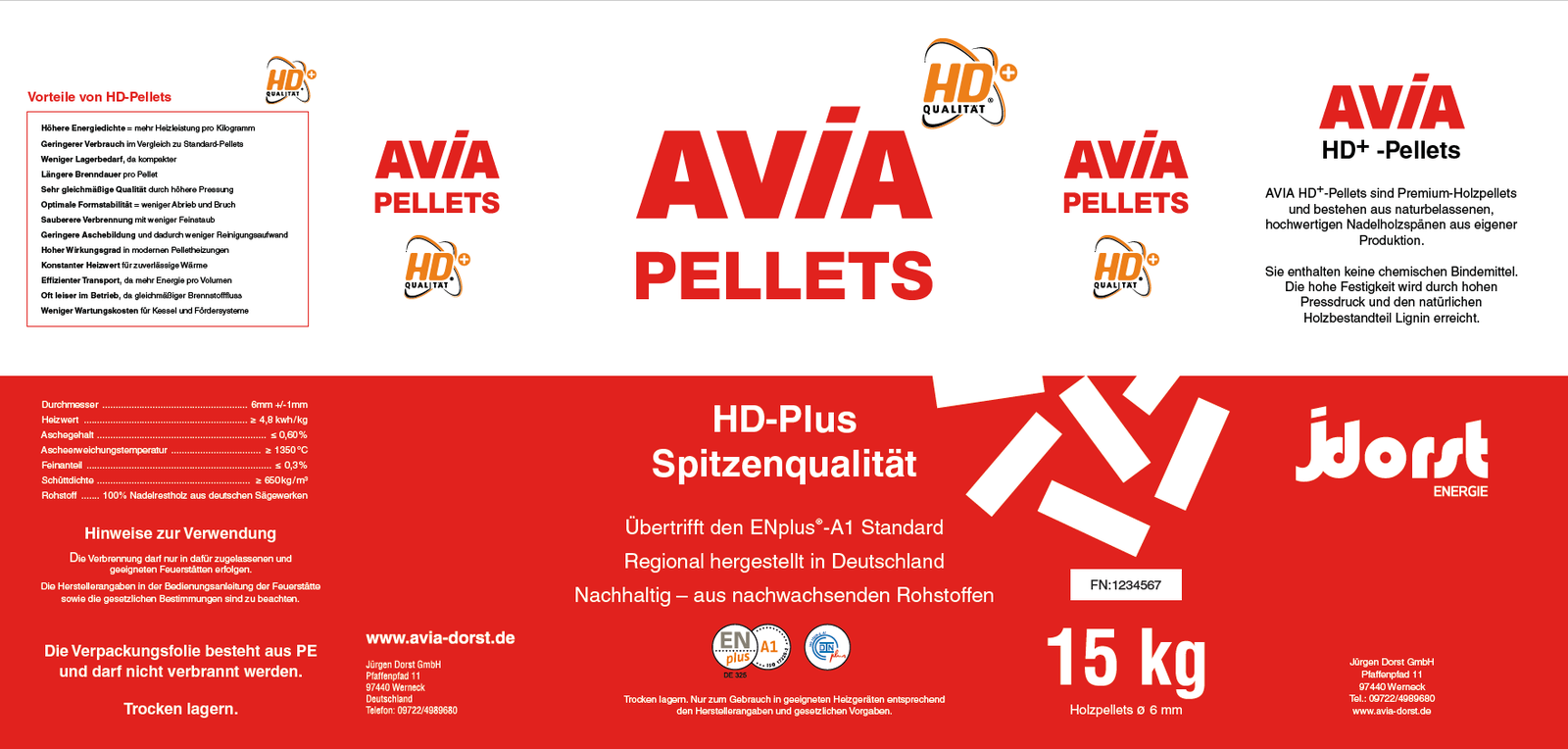 AVIA-Pellets