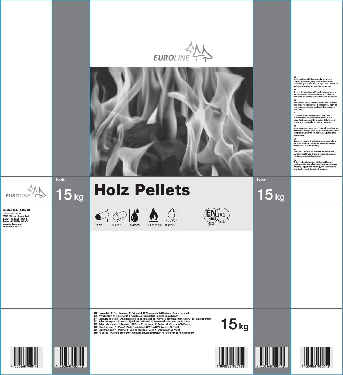 Euroline Holz Pellets