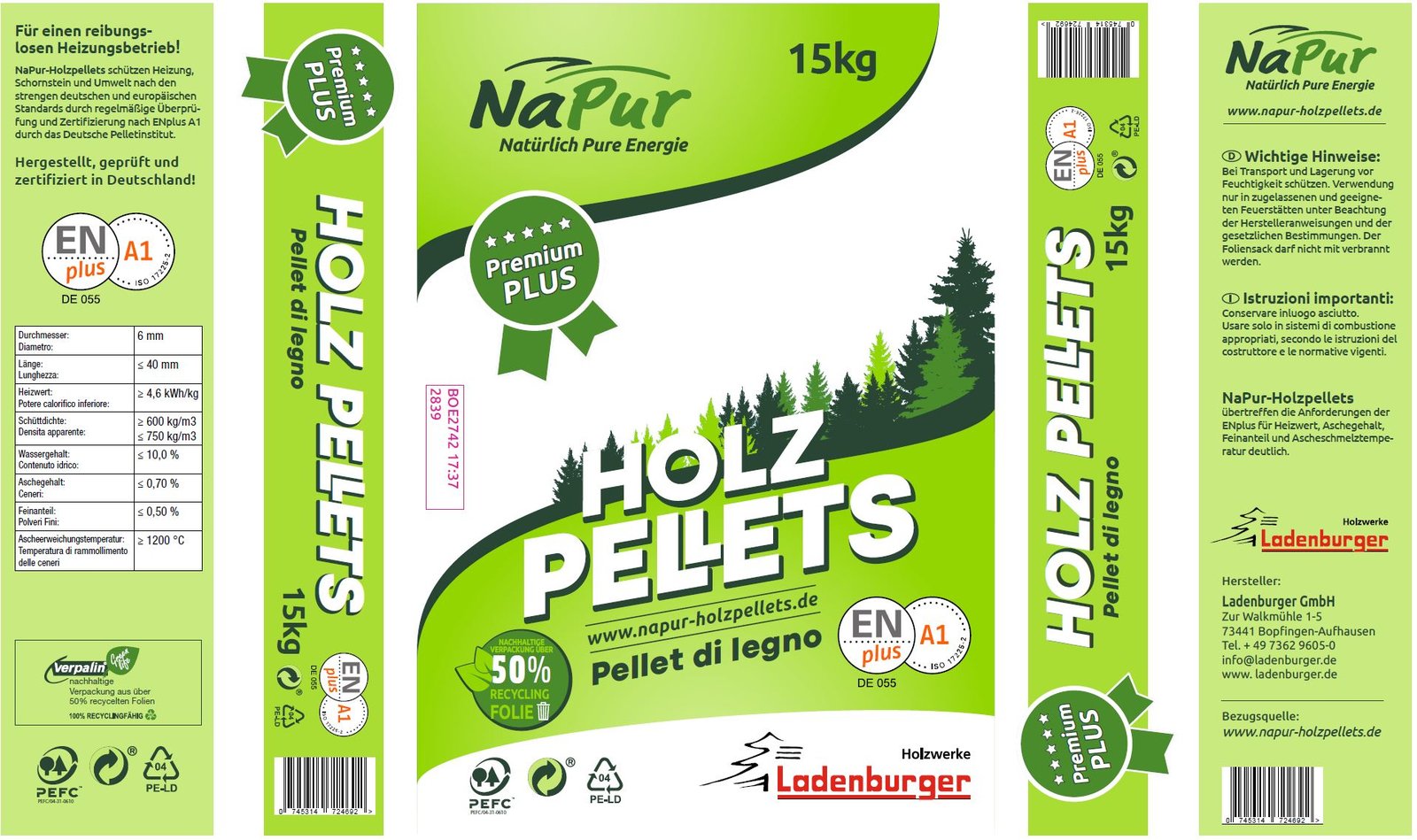 NaPur Holzpellets
