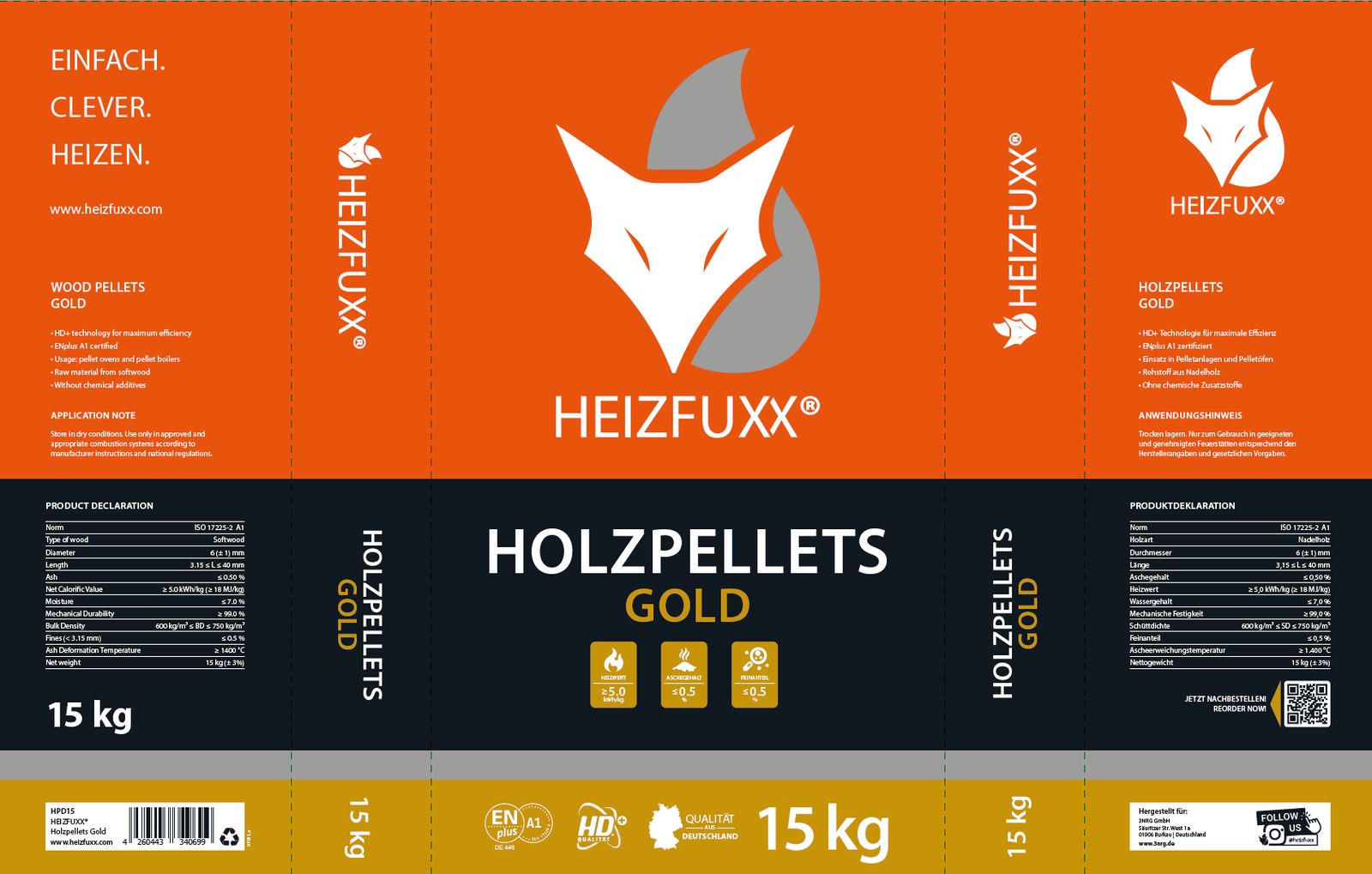Holzpellets Gold
