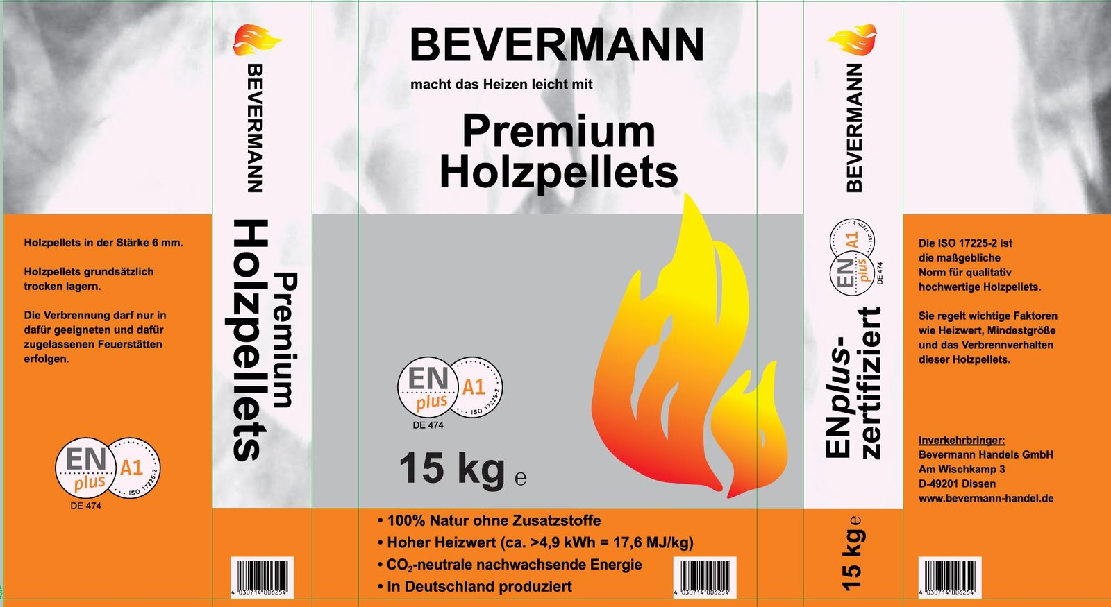 Bevermann Premium Holzpellets