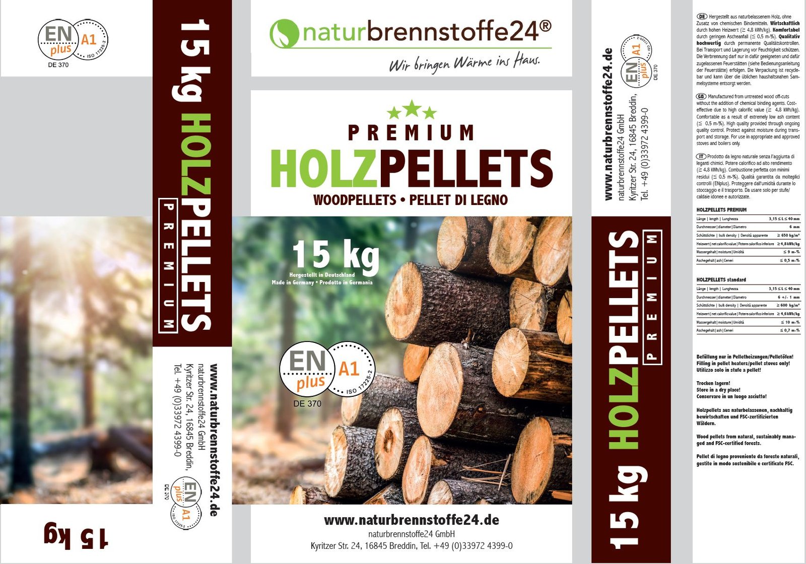 Holzpellets Premium
