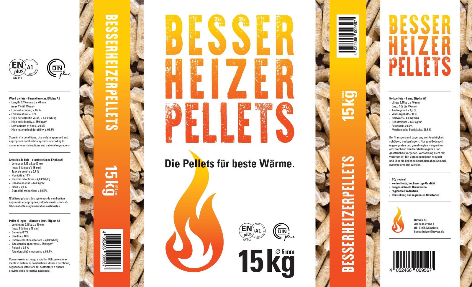Besser Heizer Pellets