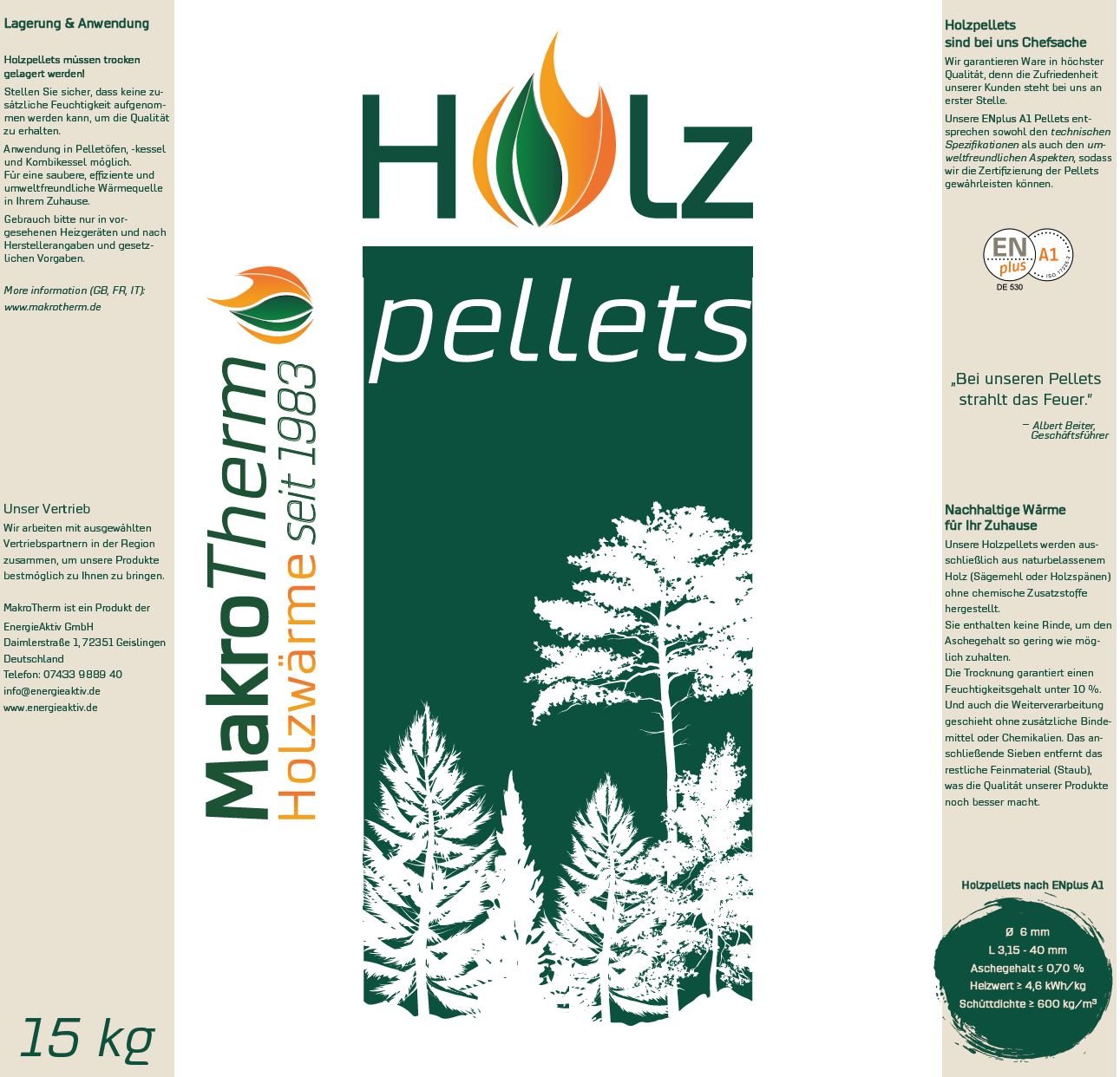 MakroTherm Holzpellets