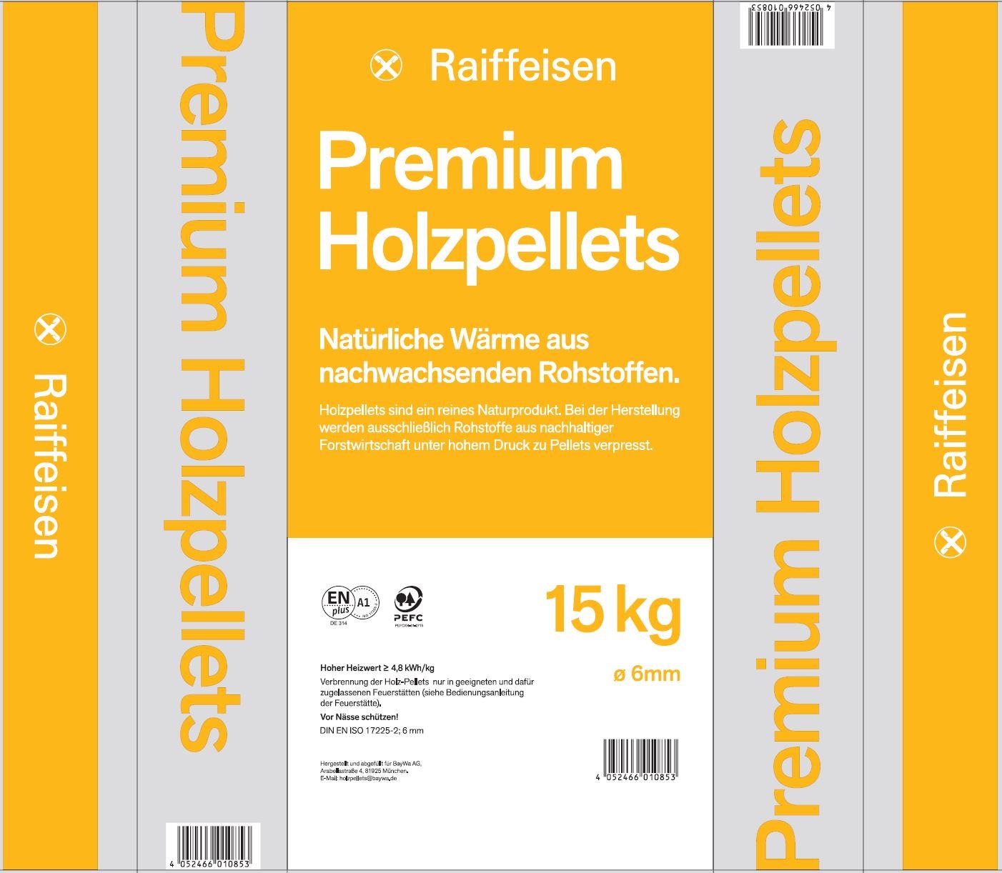 Raiffeisen Premium Holzpellets