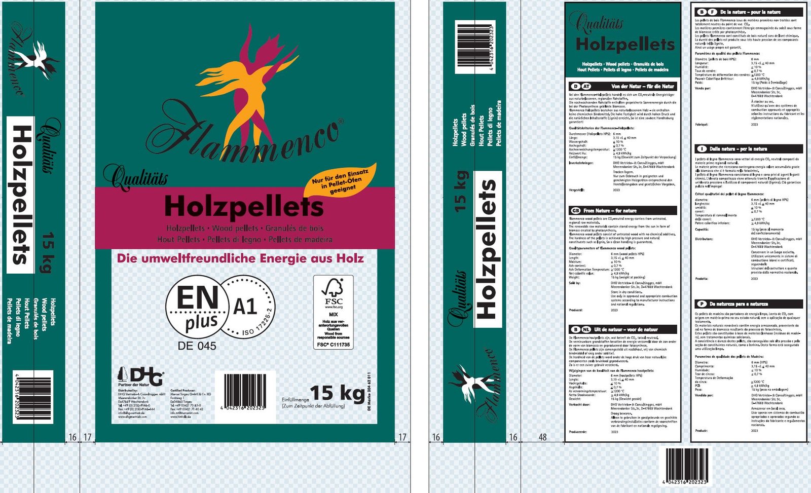 Flammenco Holzpellets