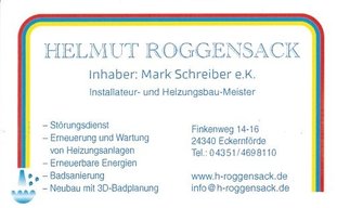 Logo von Helmut Roggensack Inhaber Mark Schreiber e.K.
