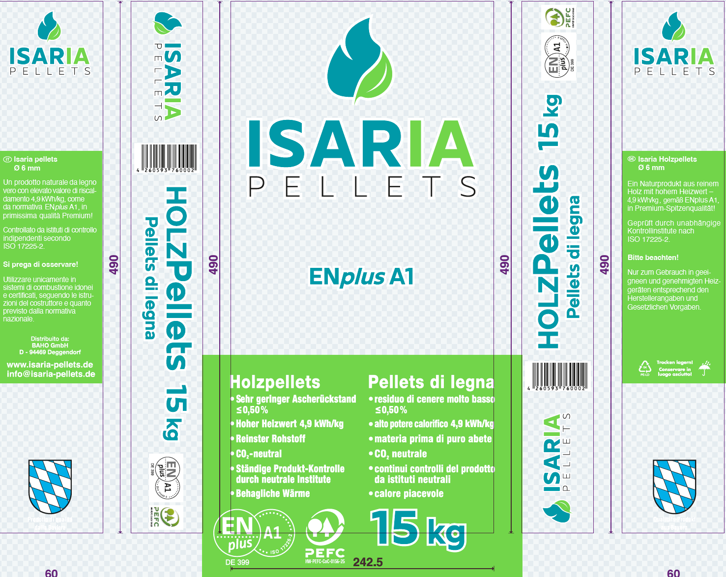 Isaria Pellets