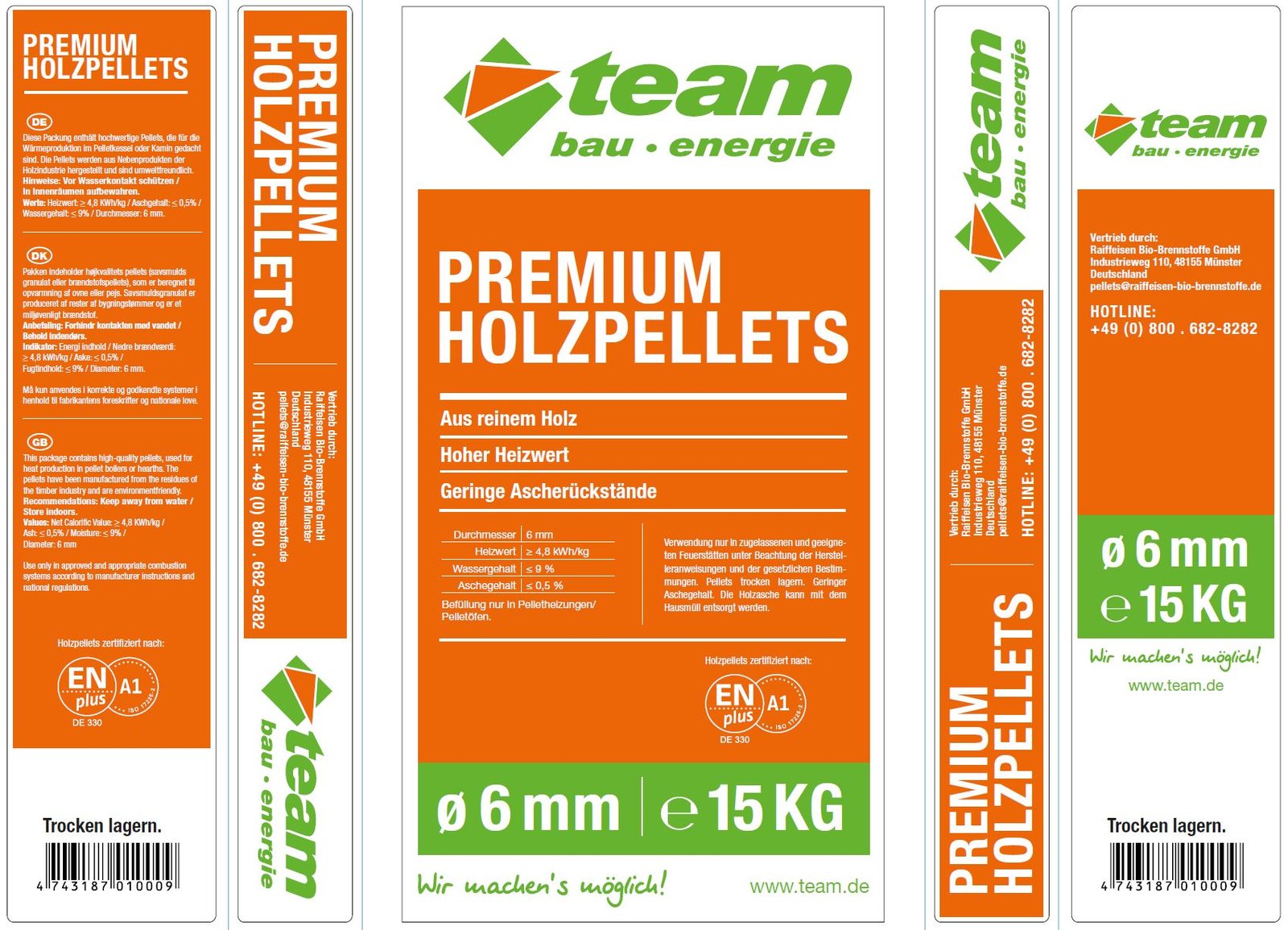 Premium Holzpellets