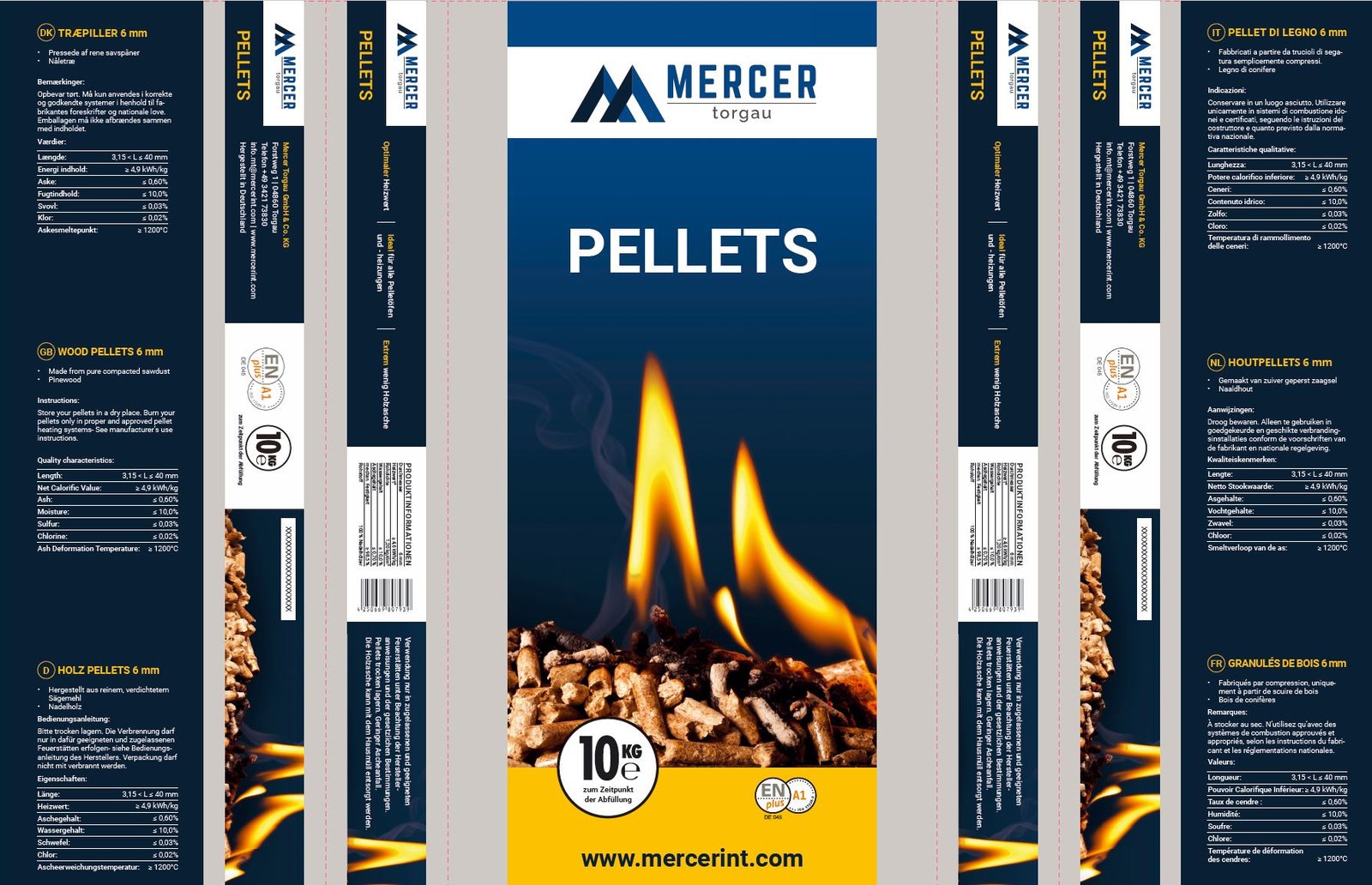 Mercer Pellets 10 kg