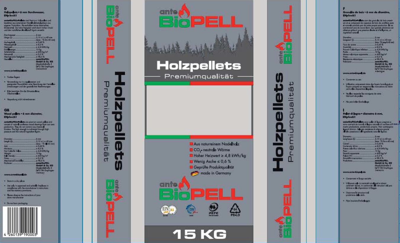 Holzpellets-Premiumqualität