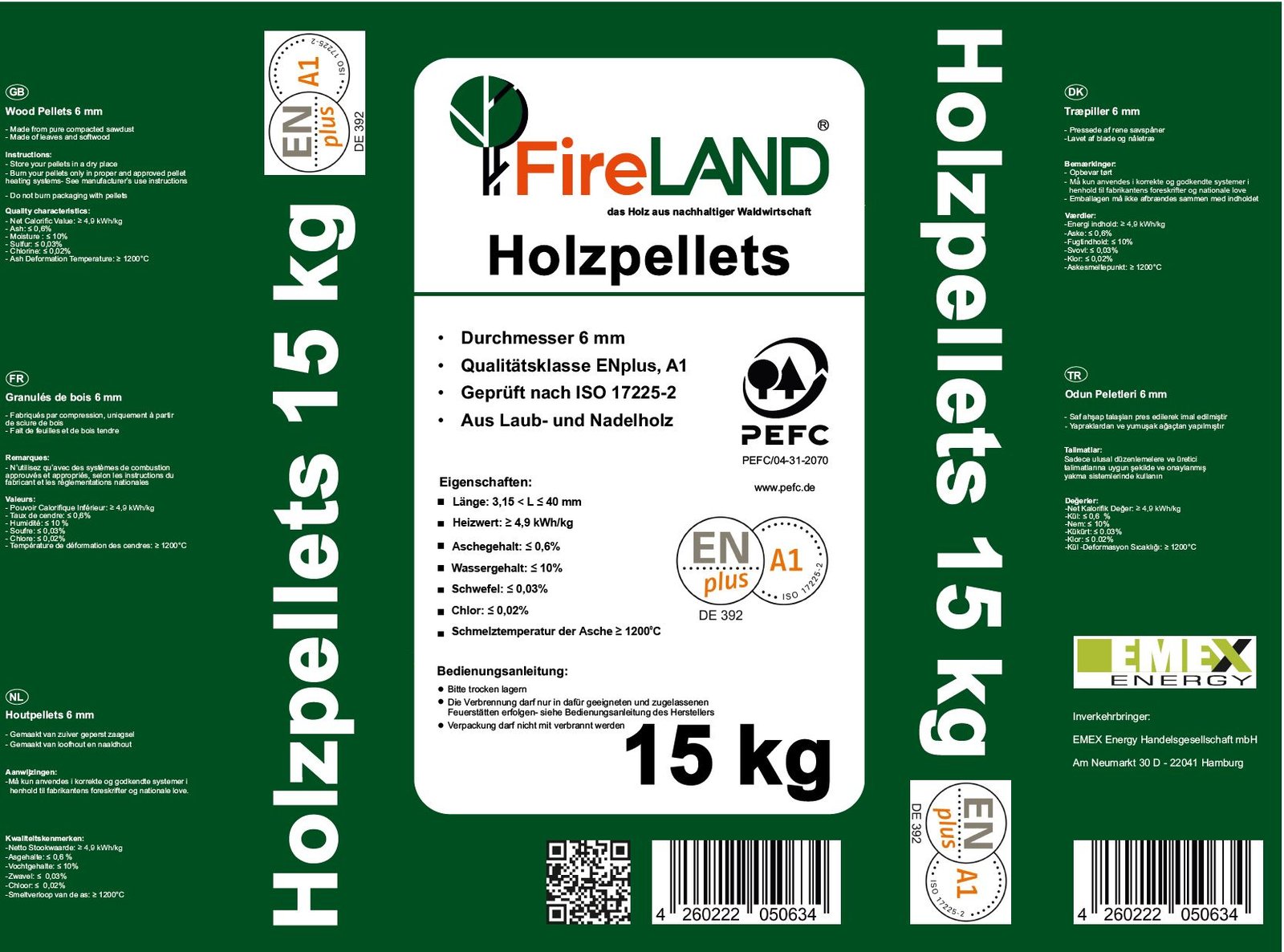 FireLand Holzpellets
