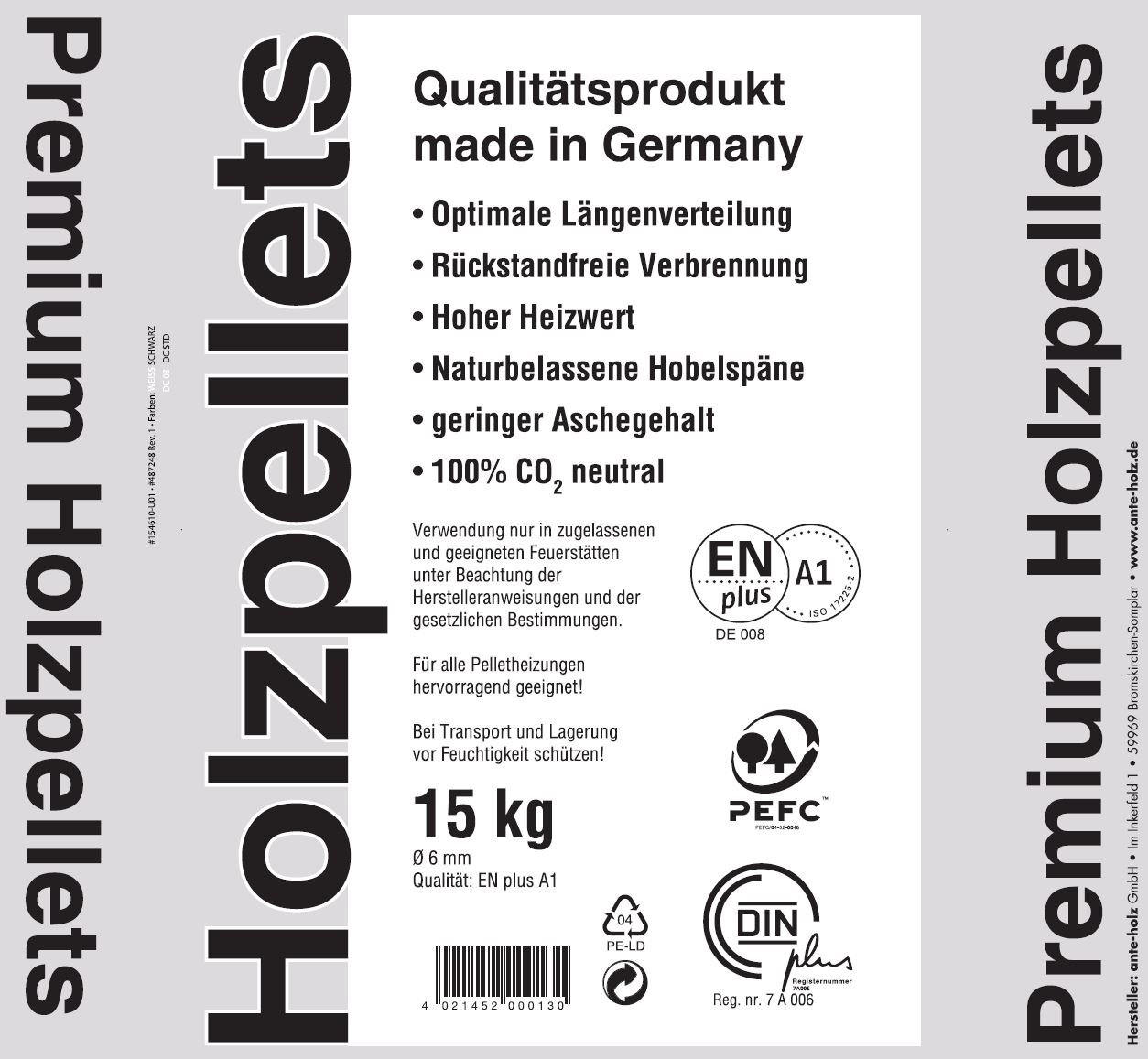 Premium Holzpellets