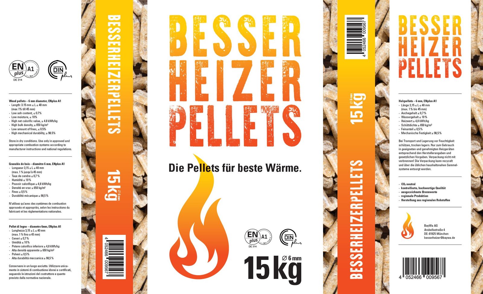 Besser Heizer Pellets