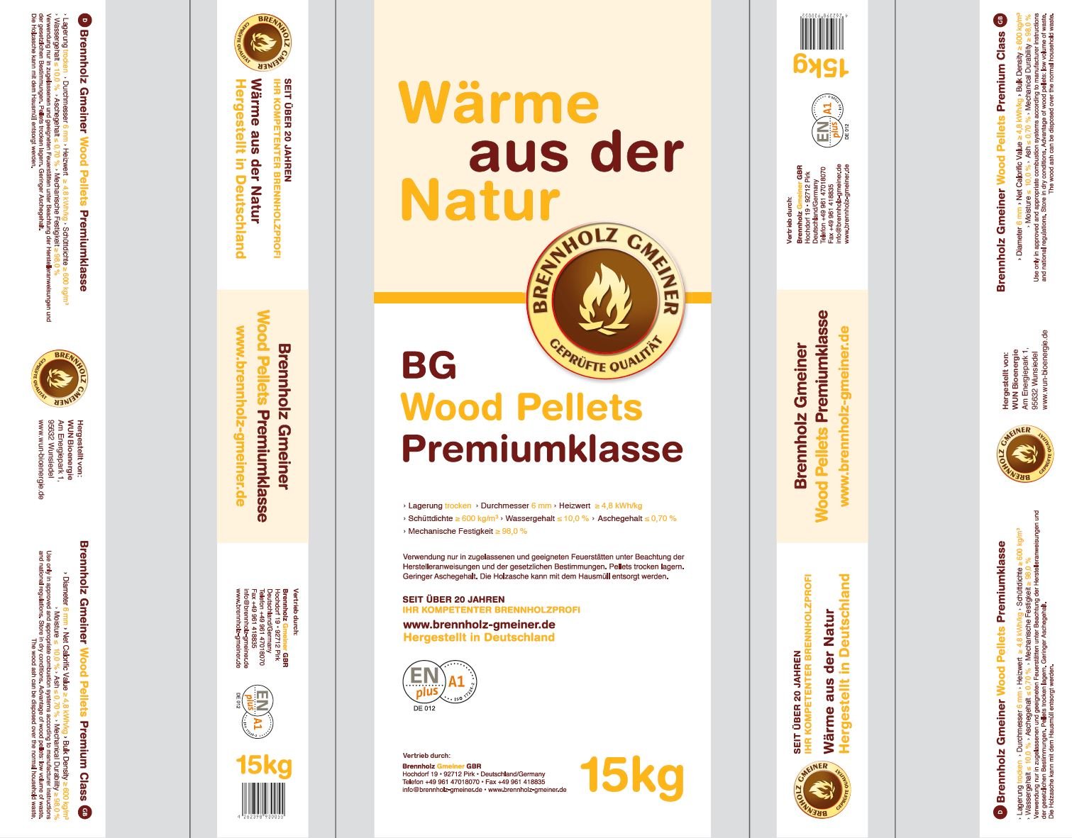 BG Wood Pellets