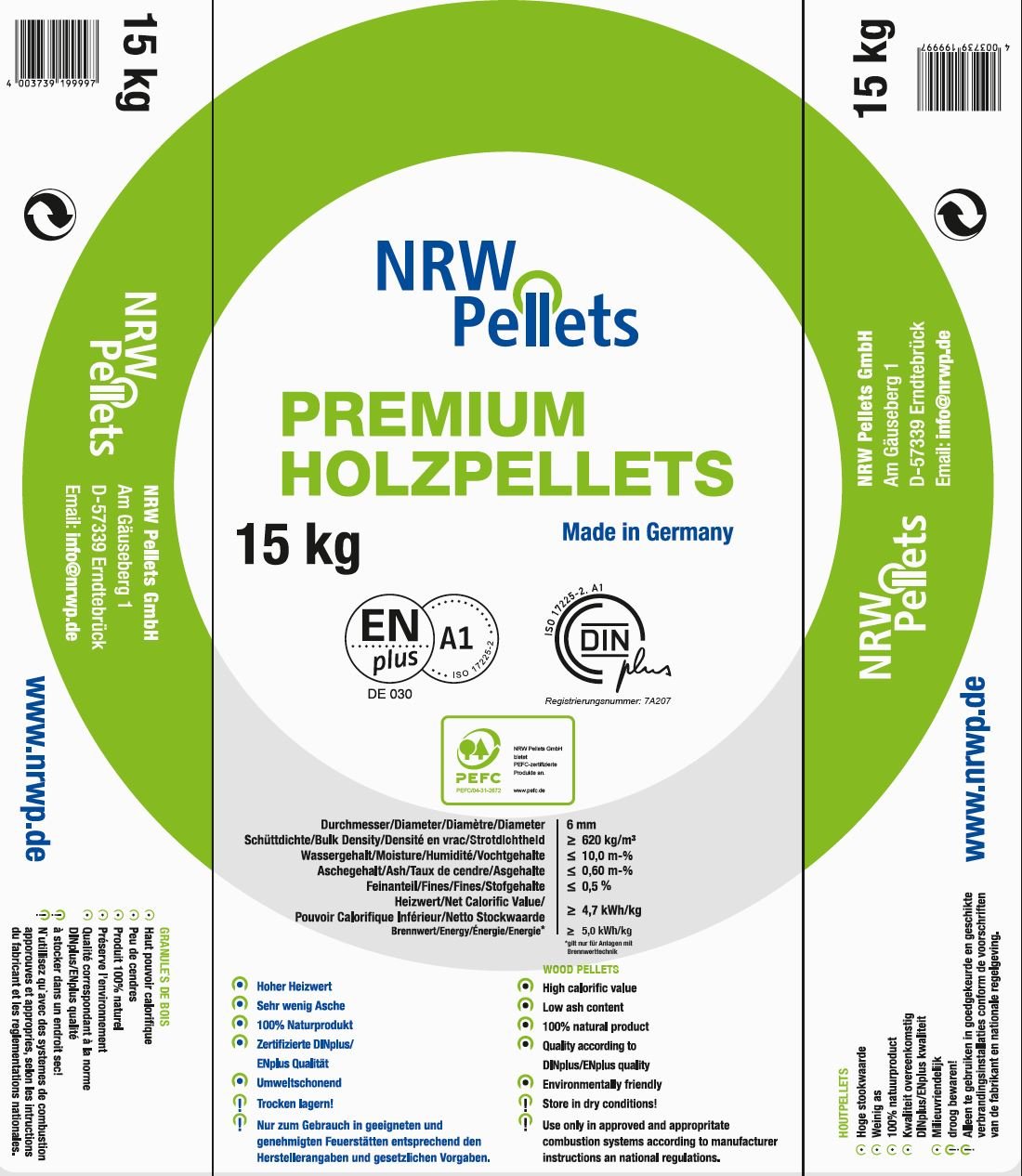 Premium Holzpellets