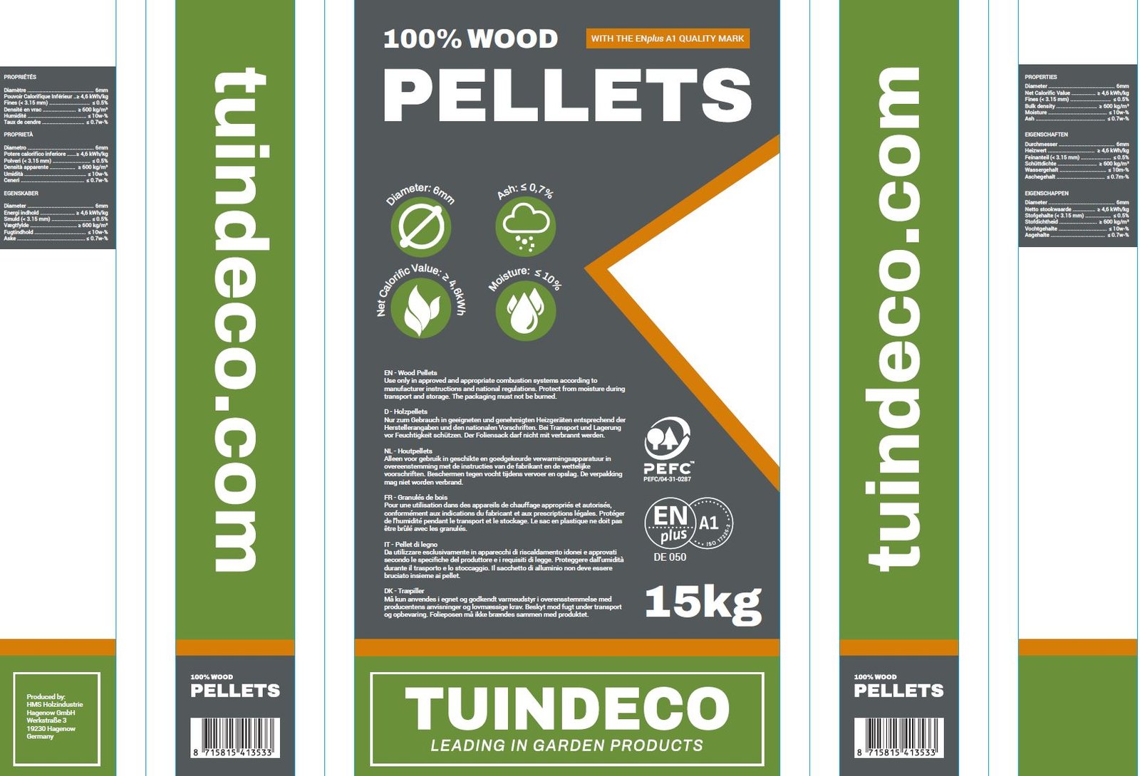 Tuindeco Wood Pellets