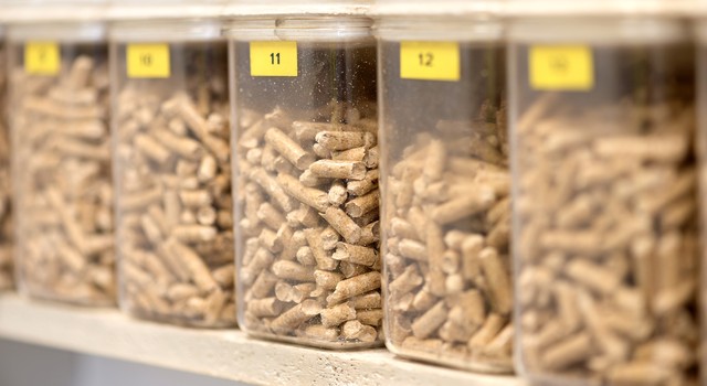 In Pelletwerken werden regelmäßig Probeentnahmen durchgeführt, um die Qualität der ENplus-Zertifizierung gewährleisten zu können.