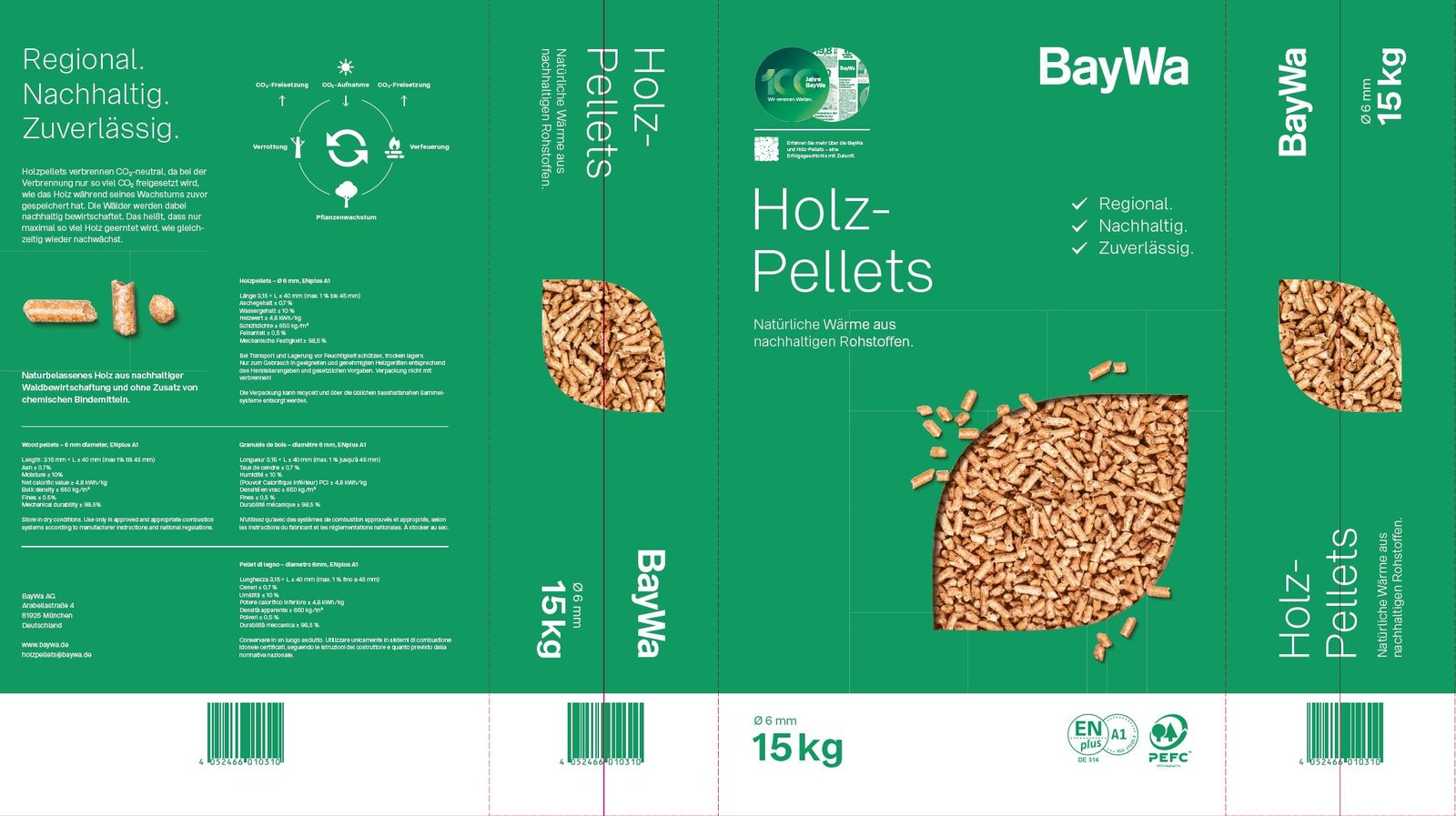 BayWa Holzpellets 15kg