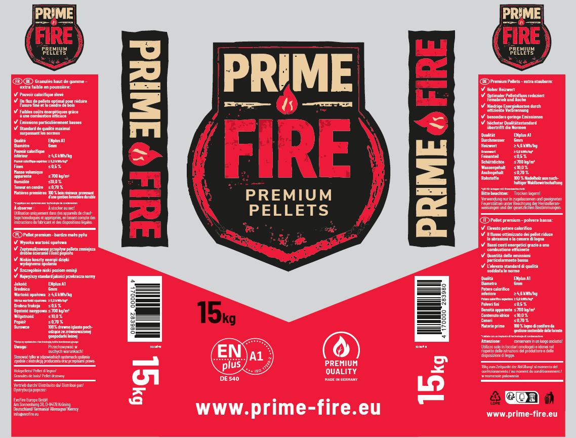 PrimeFire Premium Pellets