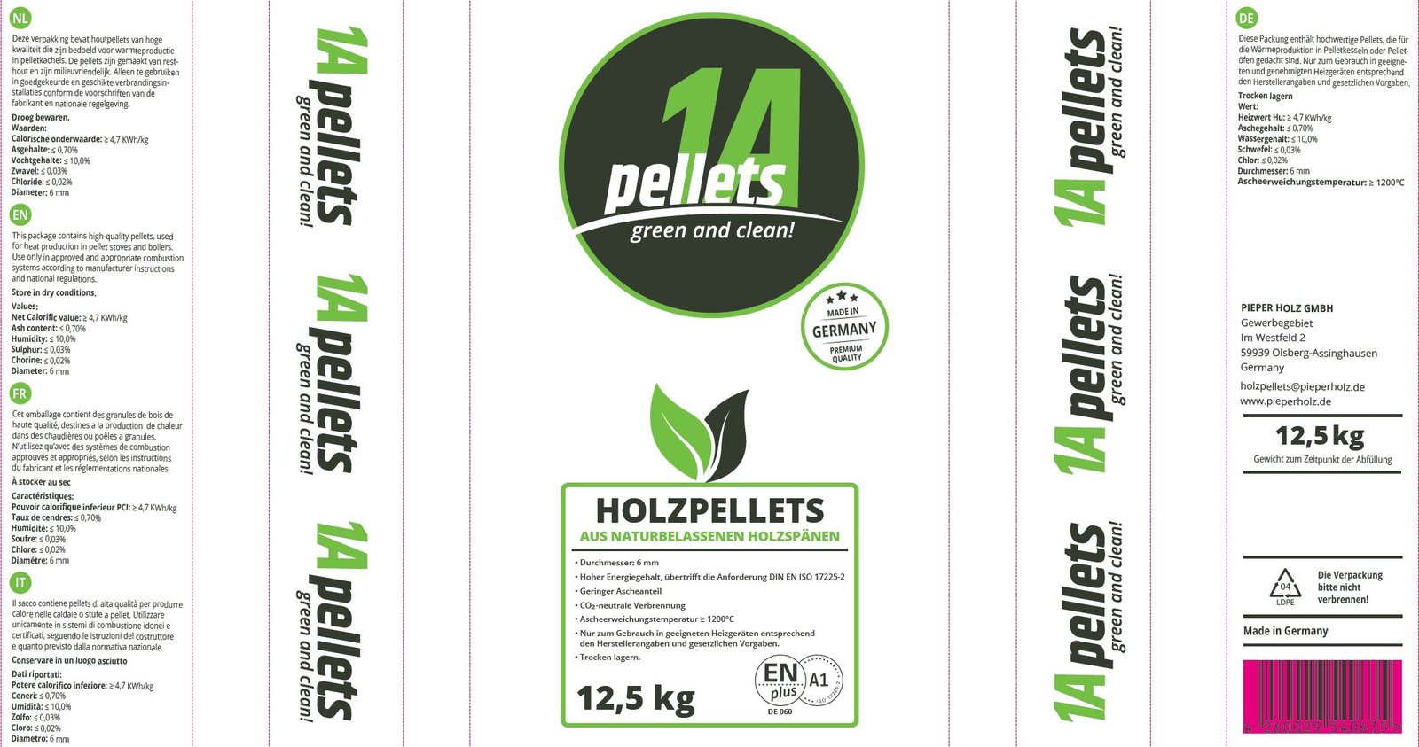 1A Pellets