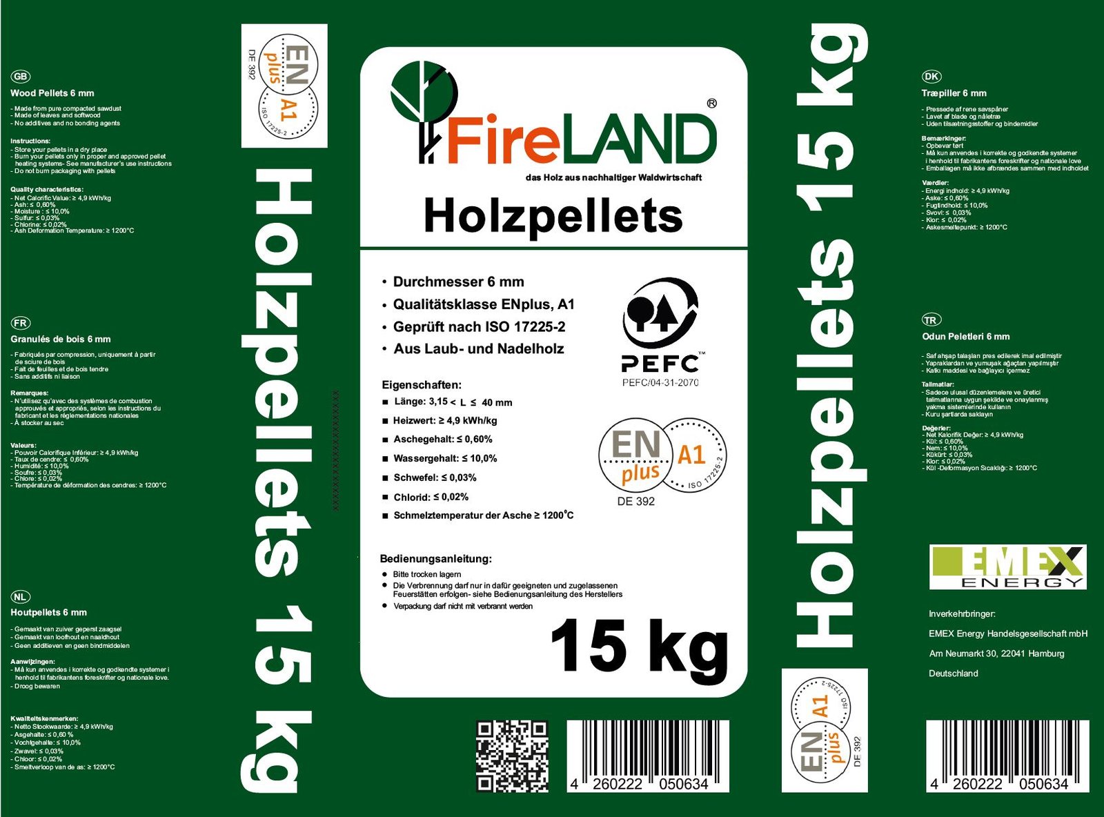 FireLand Holzpellets