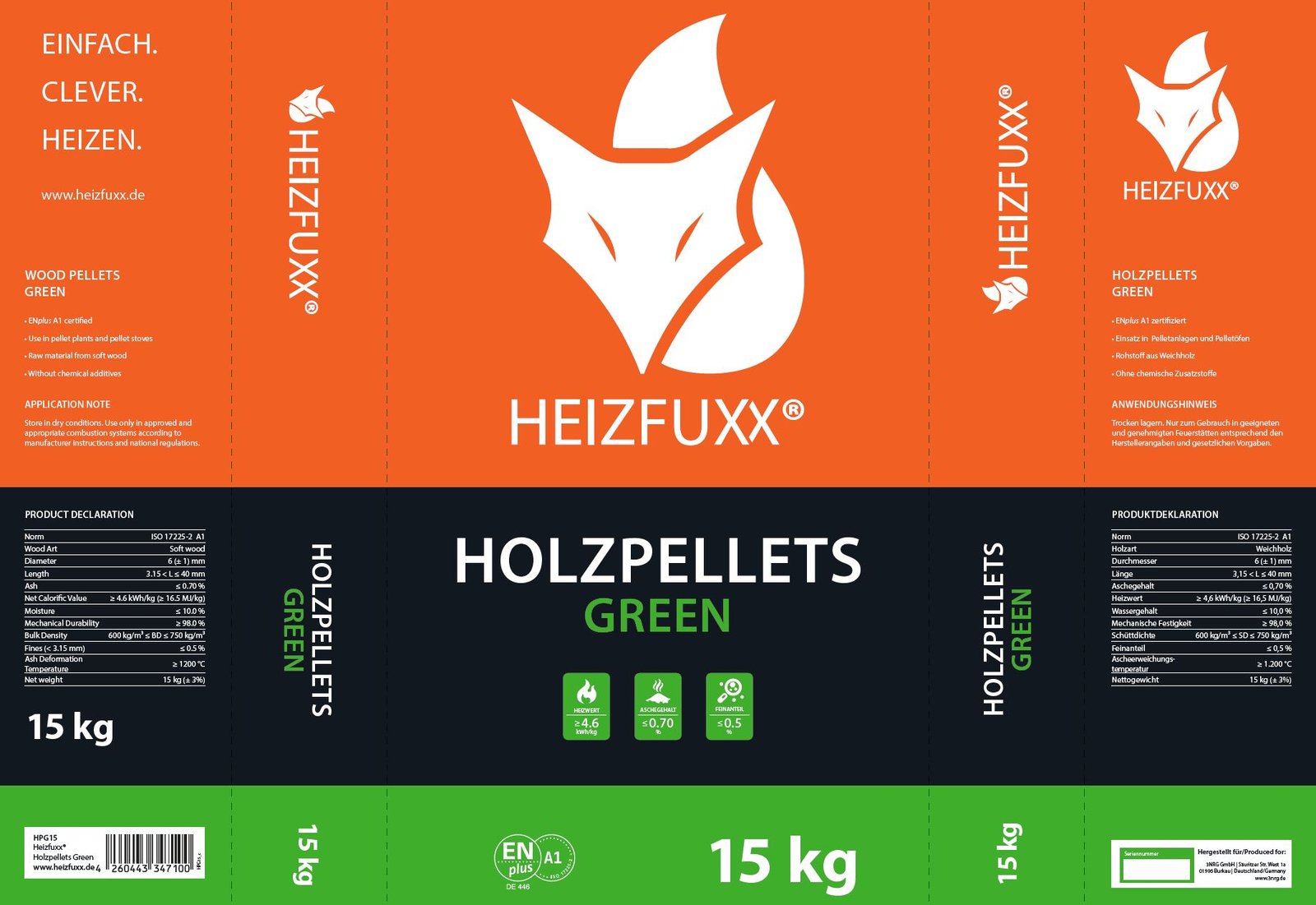 Holzpellets Green