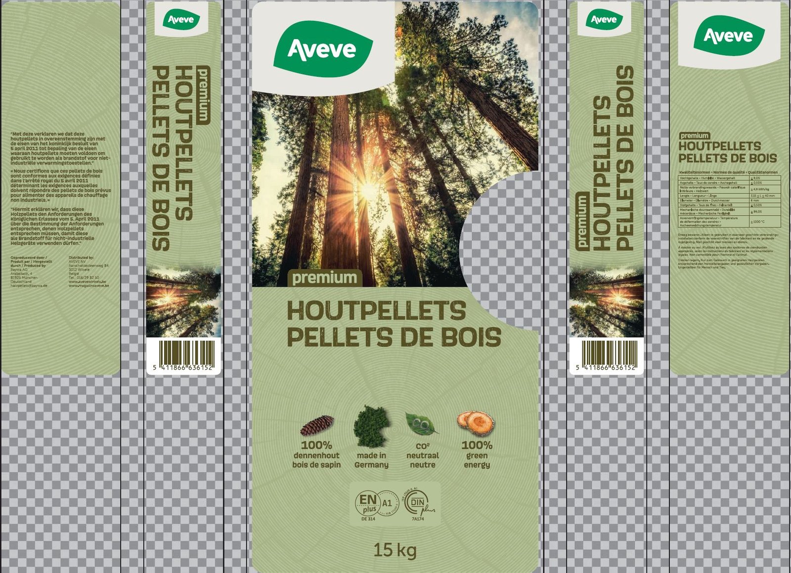 Aveve - premium houtpellets de bois