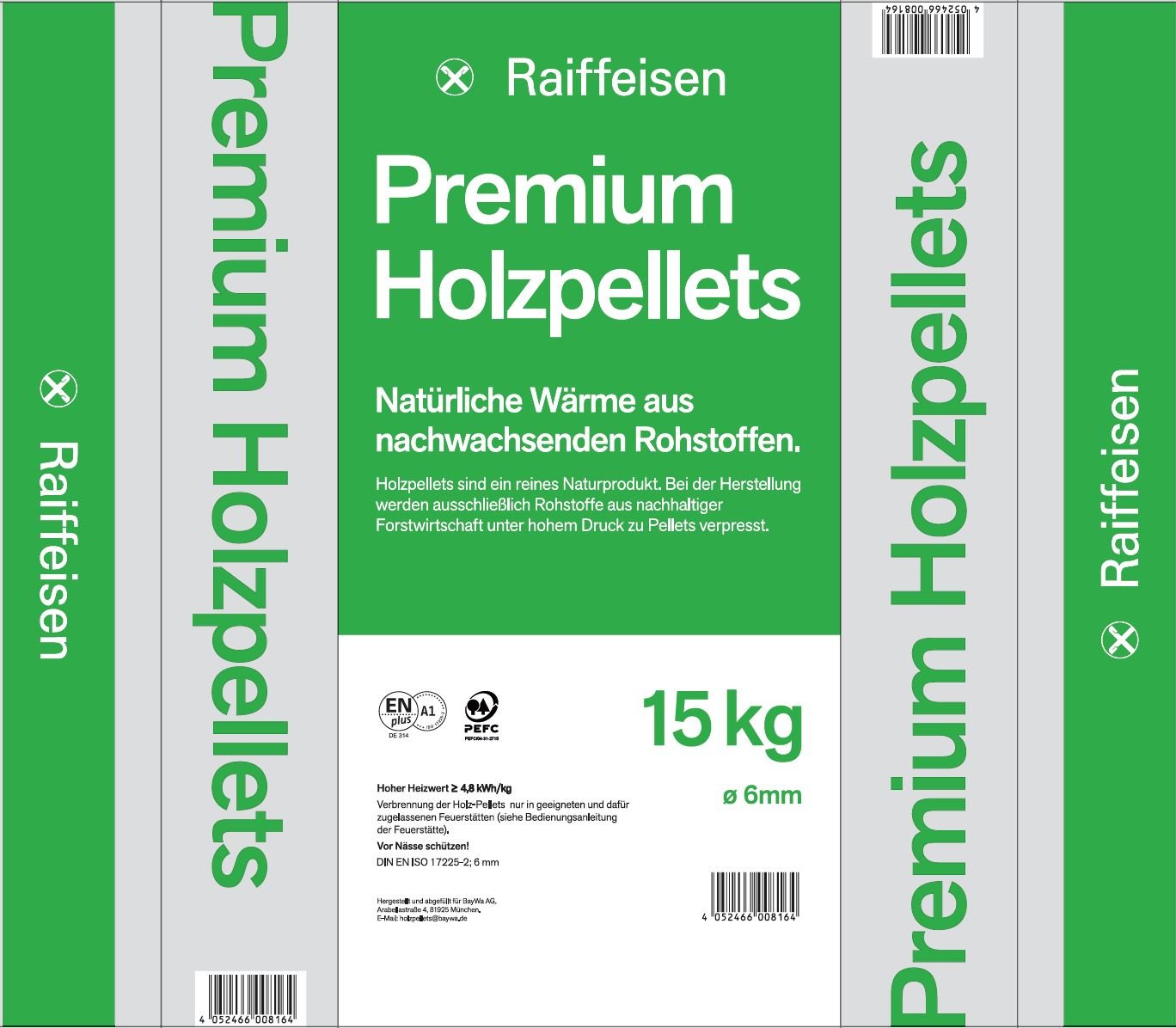 Raiffeisen Premium Holzpellets