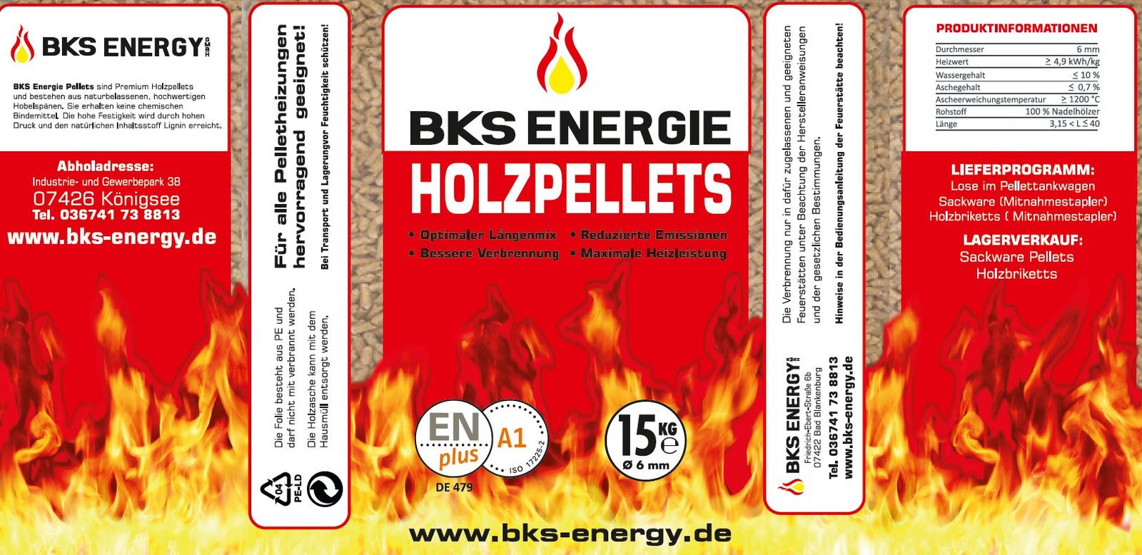 BKS Energie Holzpellets