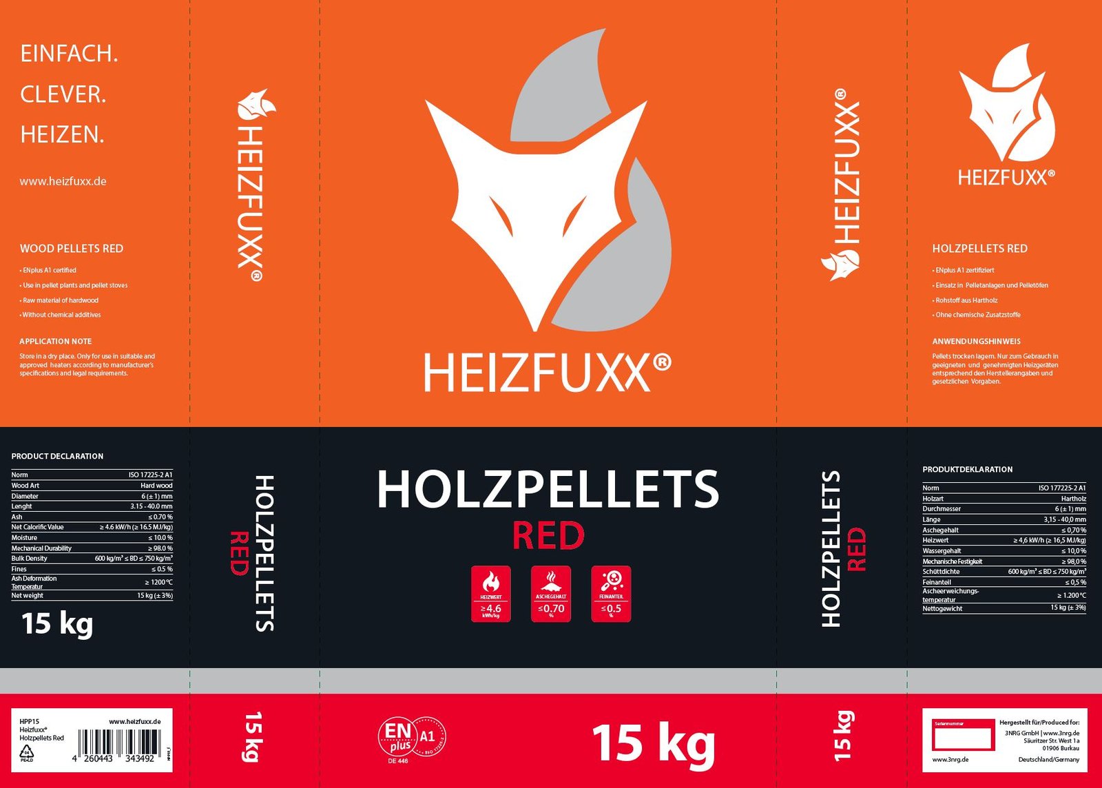 Holzpellets Red